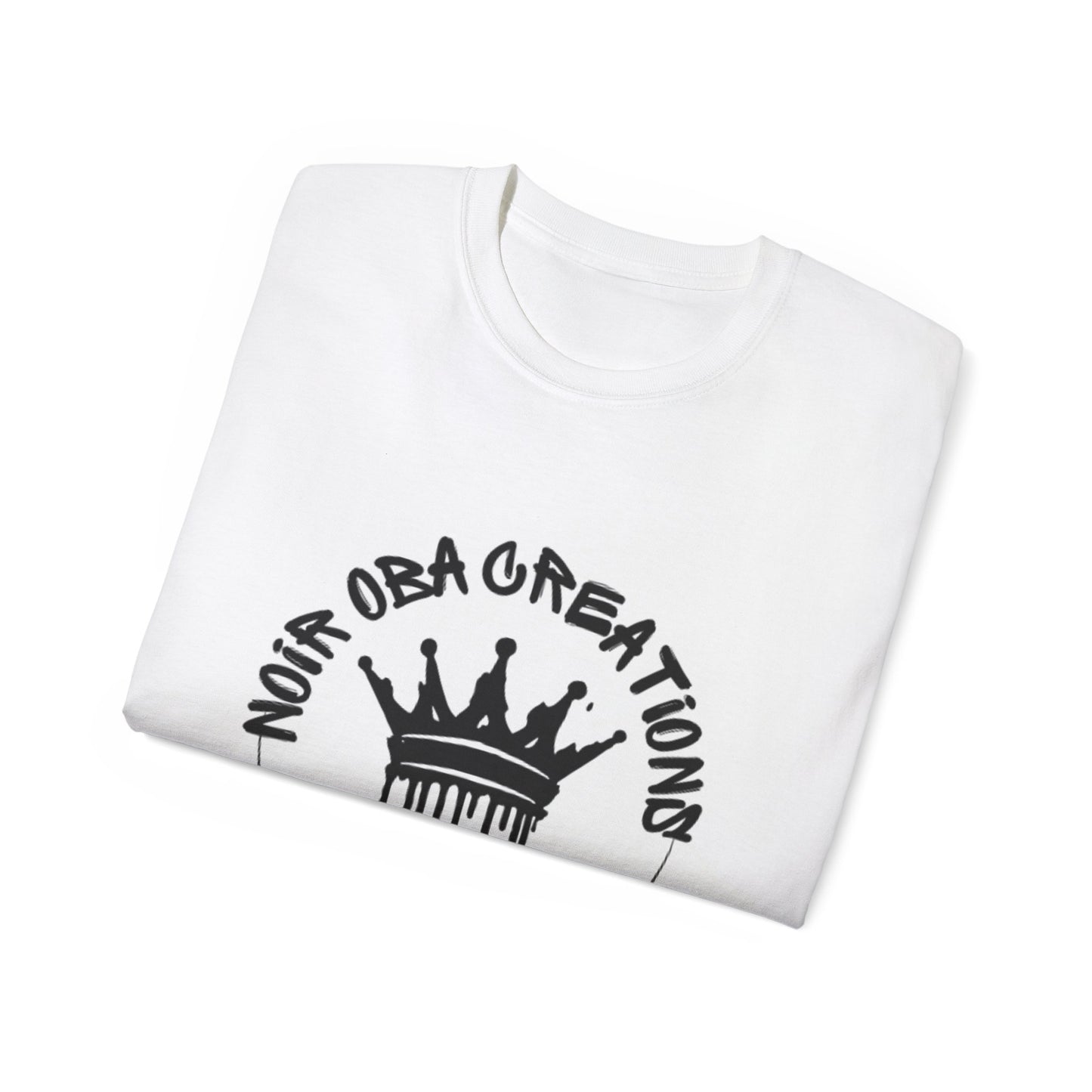 Noir OBA Creations Unisex Ultra Cotton Tee - Trendy Graphic T-Shirt