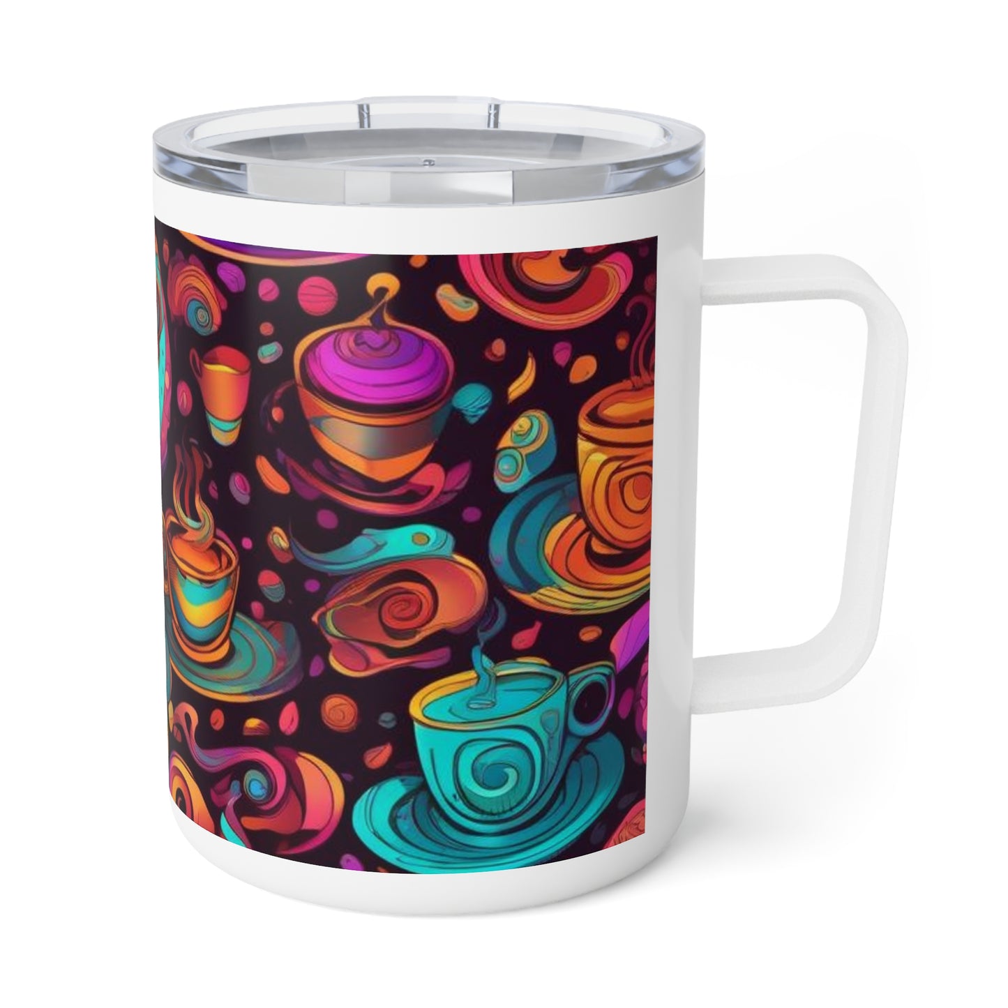 Insulated Coffee Mug, 10oz