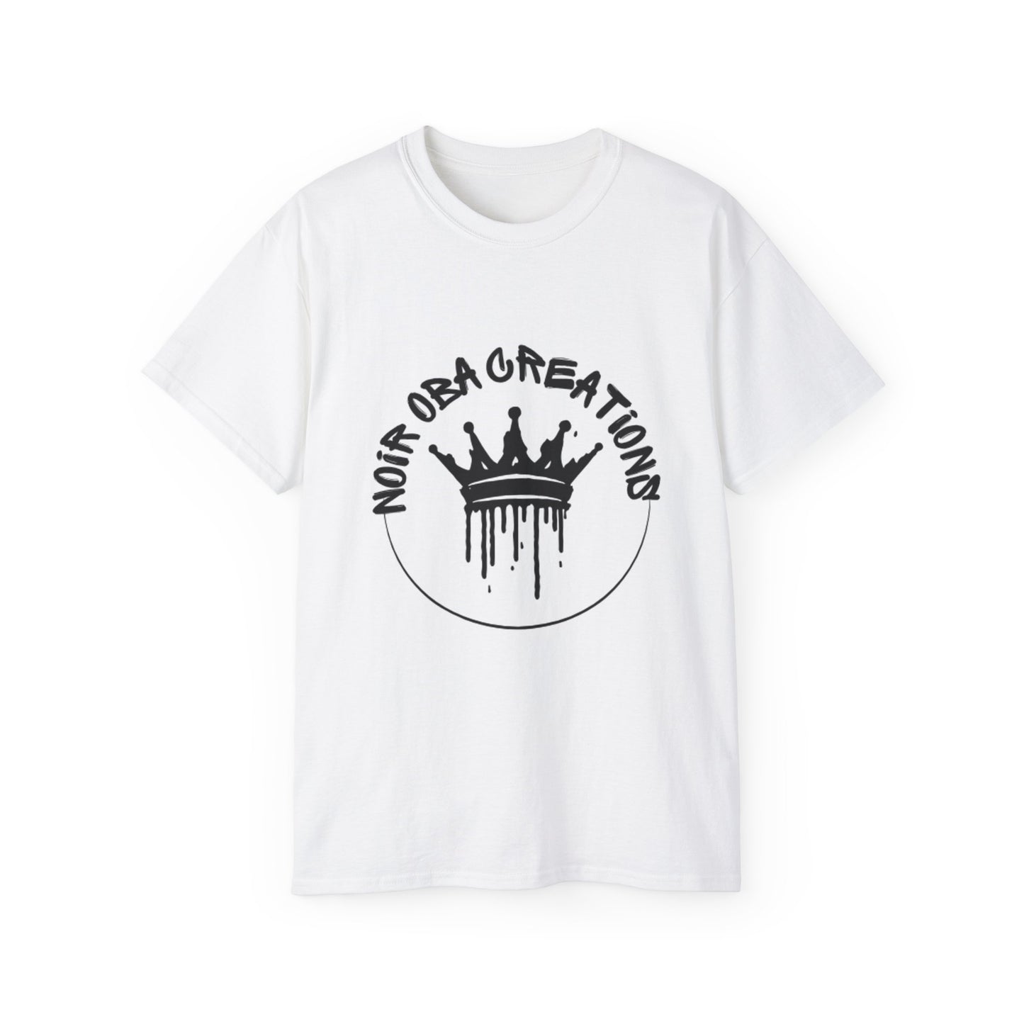 Noir OBA Creations Unisex Ultra Cotton Tee - Trendy Graphic T-Shirt