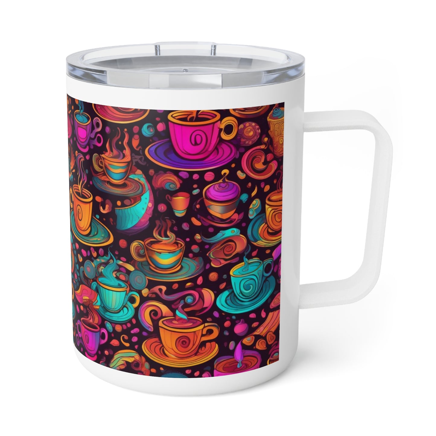 Insulated Coffee Mug, 10oz