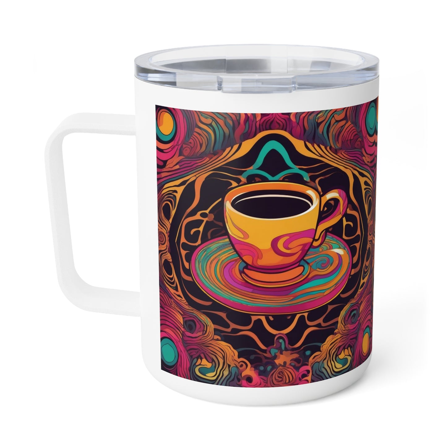 Insulated Coffee Mug, 10oz