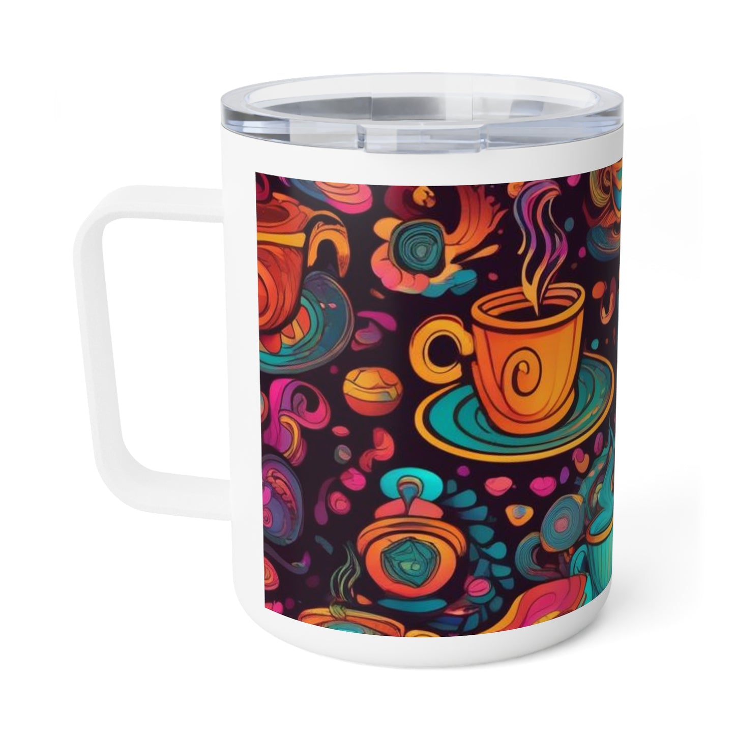 Insulated Coffee Mug, 10oz